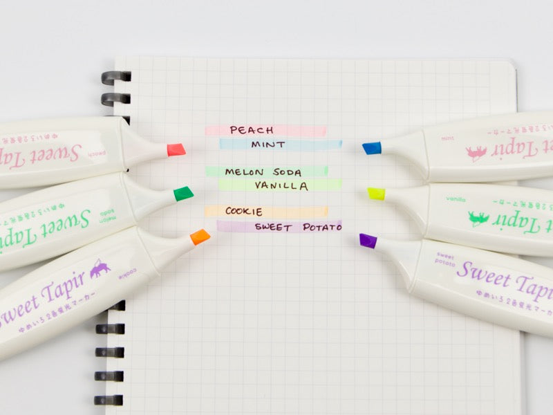Kobaru Sweet Tapir Scented Highlighters 3 Color Set