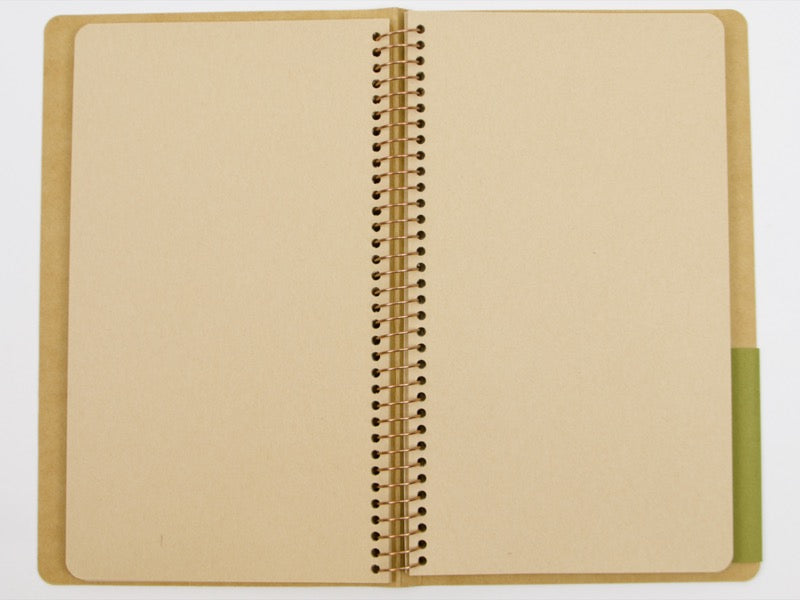 Papier Kraft DW A5 Slim Spiral de Traveler's Company