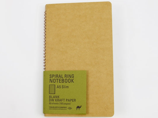 Traveler's Company DW Kraft Paper A5 Slim Spiral
