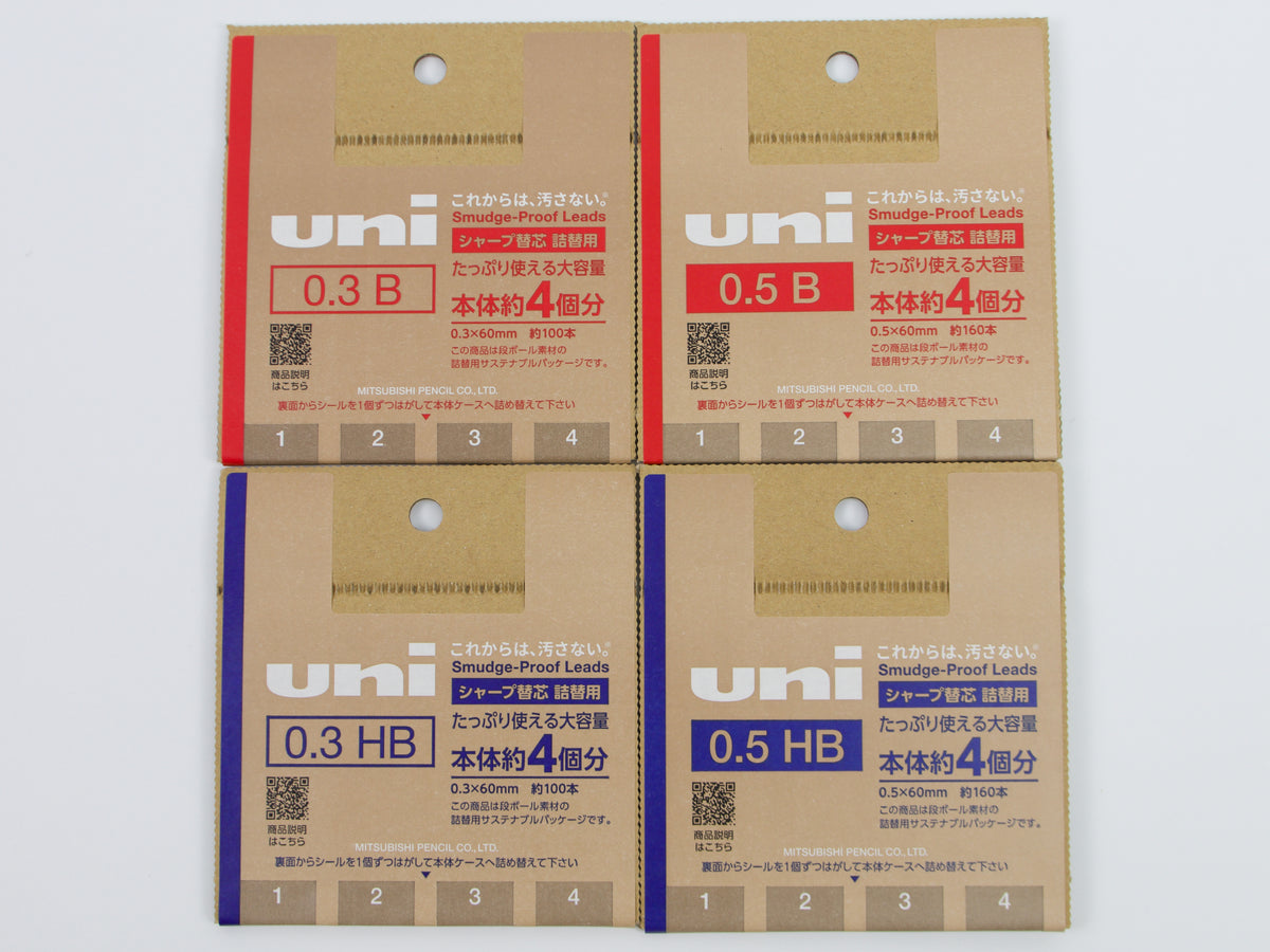 Paquete ecológico de minas Uni Smudge Proof