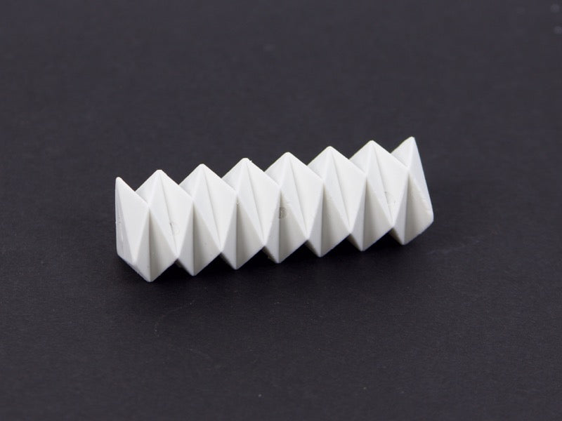 ZIGZAG Polygonal Eraser White